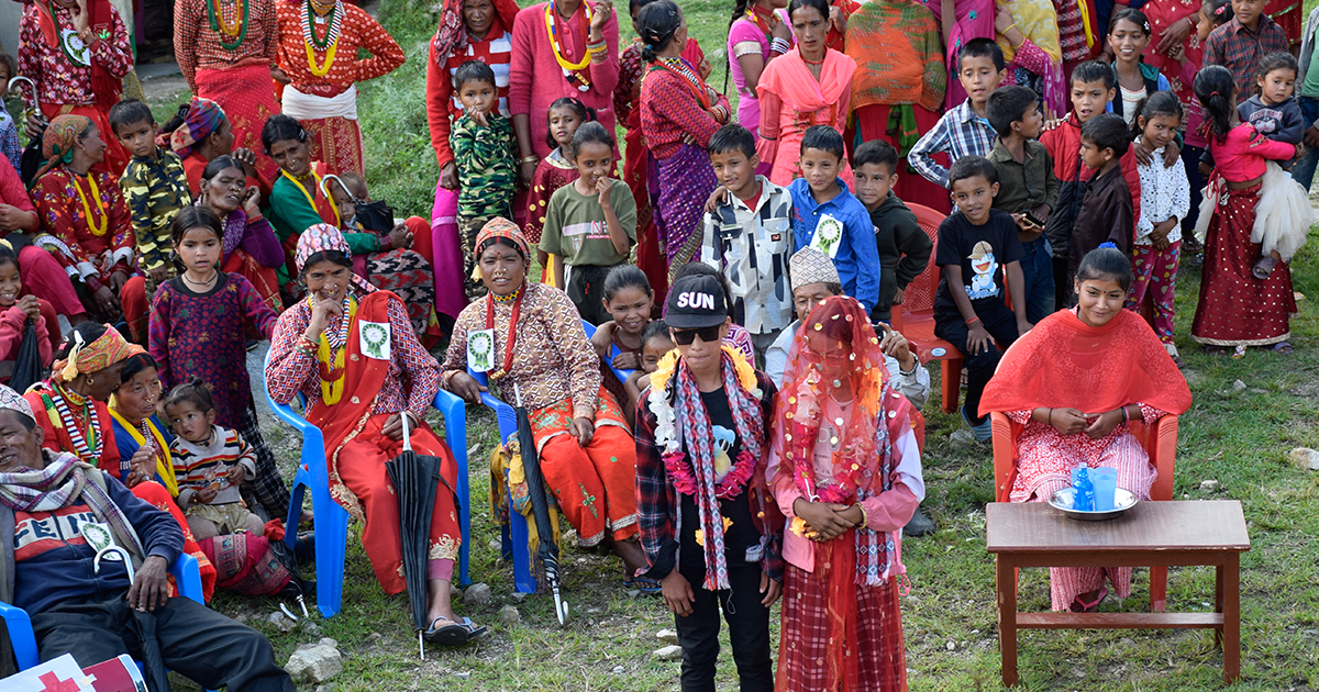 बाजुराको खप्तड छेडेदहमा बालविवाहविरुद्ध नाटक