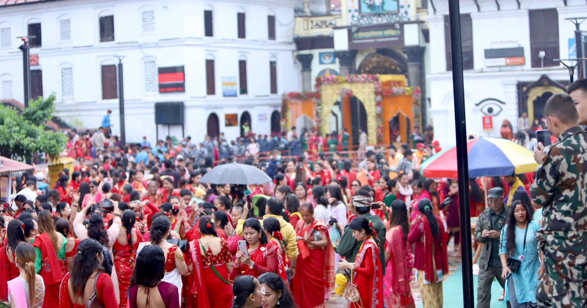 तीन लाख वर्तालुले गरे पशुपतिनाथको दर्शन