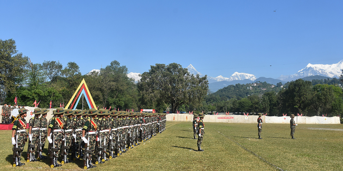 ४,३८४ जना सैन्य जवान दीक्षित [तस्बिरहरू]