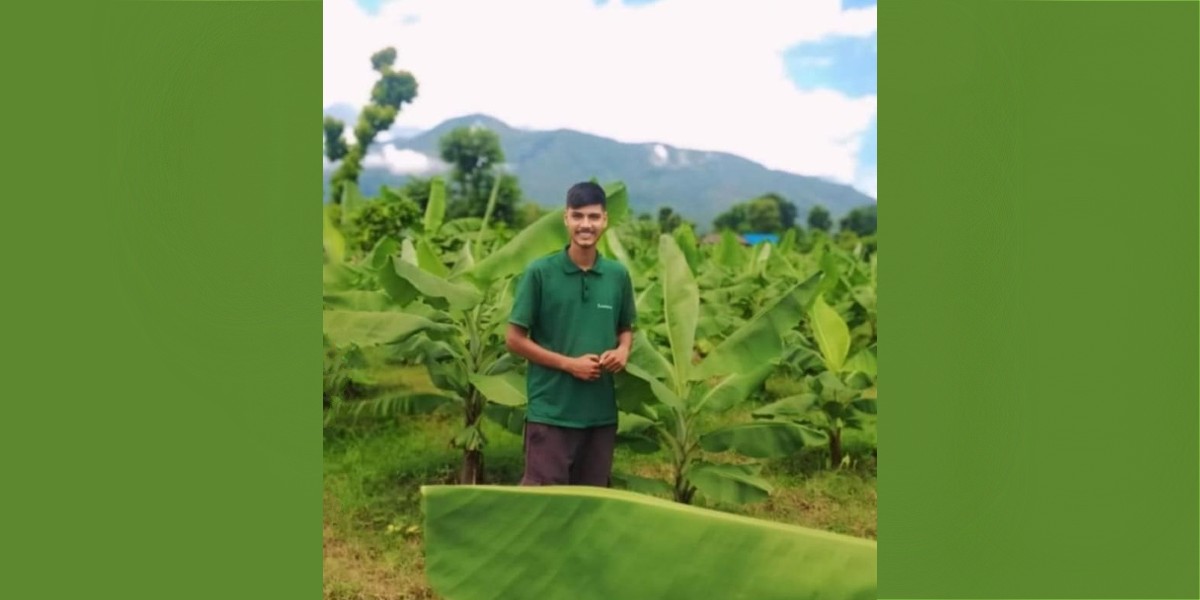 कृषिबाट आत्मनिर्भर बन्दै २५ वर्षीय विनोद