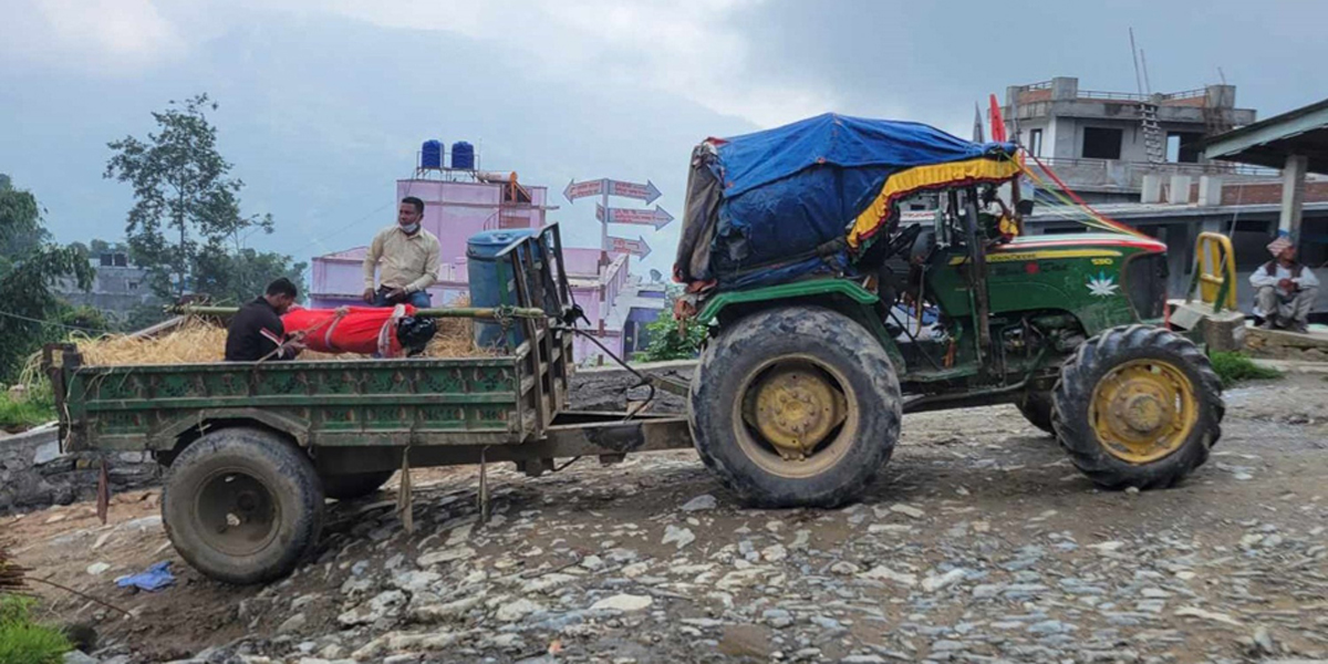 शव परीक्षण गराउन ट्याक्टर ‘रिजर्भ’ गर्नुपर्ने बाध्यता