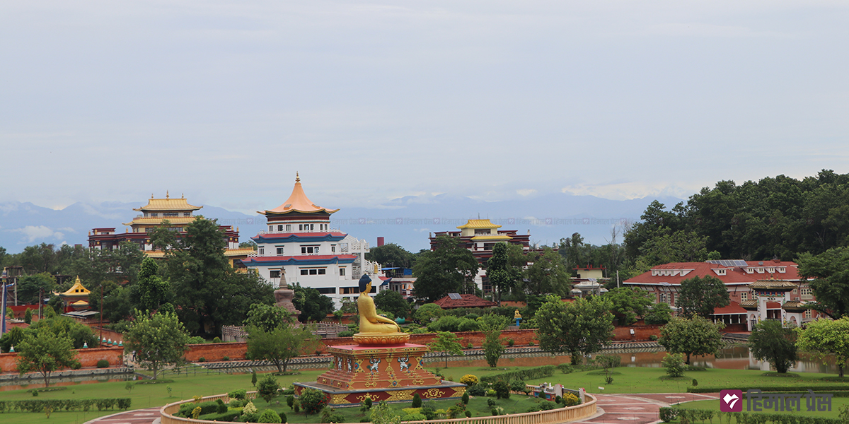 बिदामा घुमौँ लुम्बिनी [तस्बिरहरू]