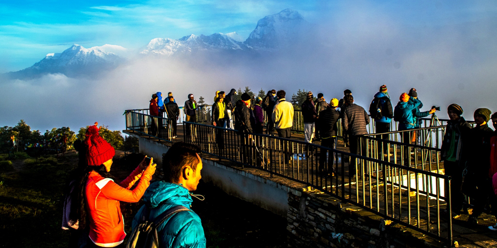 घोरेपानी र पुनहिलमा पर्यटकीय चहलपहल