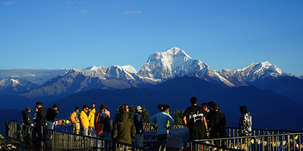 अन्नपूर्ण गाउँपालिकाले पर्यटनबाट कमायो एक करोड २७ लाख