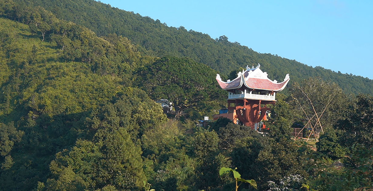 बन्दीपुरको बौद्धसदनमा गुम्बा निर्माण