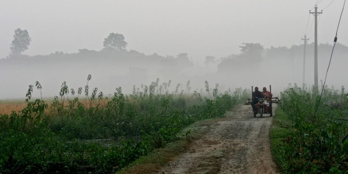 शीतलहरले बढ्यो जाडो