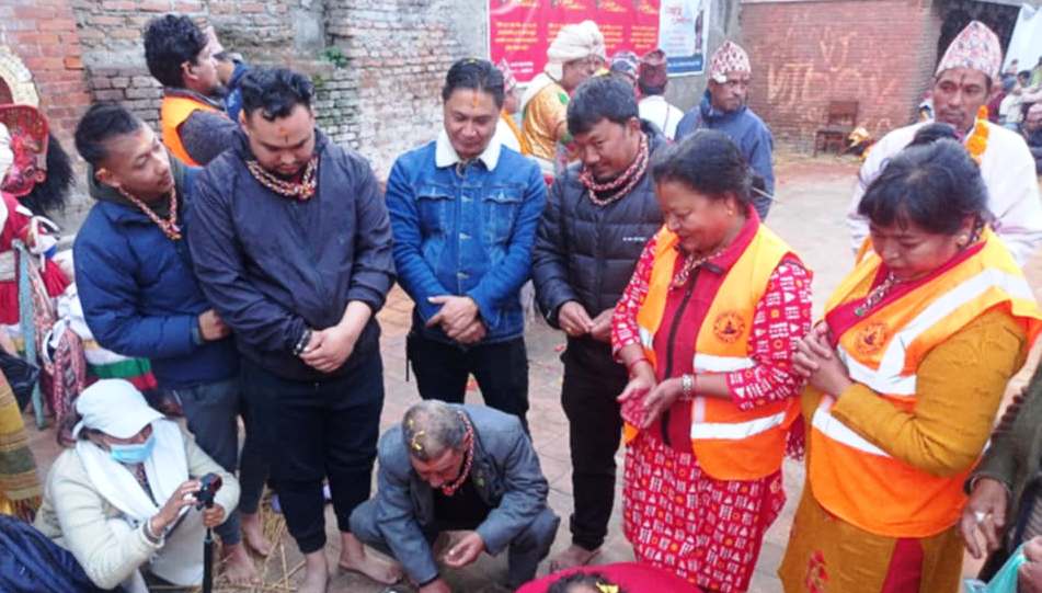 पशुपति क्षेत्रमा सुरु भयो नवदुर्गा नाच