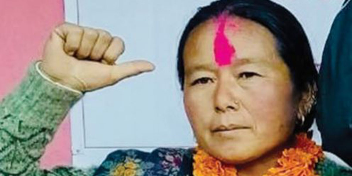 पुथाउत्तरगङ्गा गाउँपालिका : कांग्रेस-एमालेको  गठबन्धनलाई हराउँदै माओवादीकी नरपुरा उपाध्यक्षमा निर्वाचित