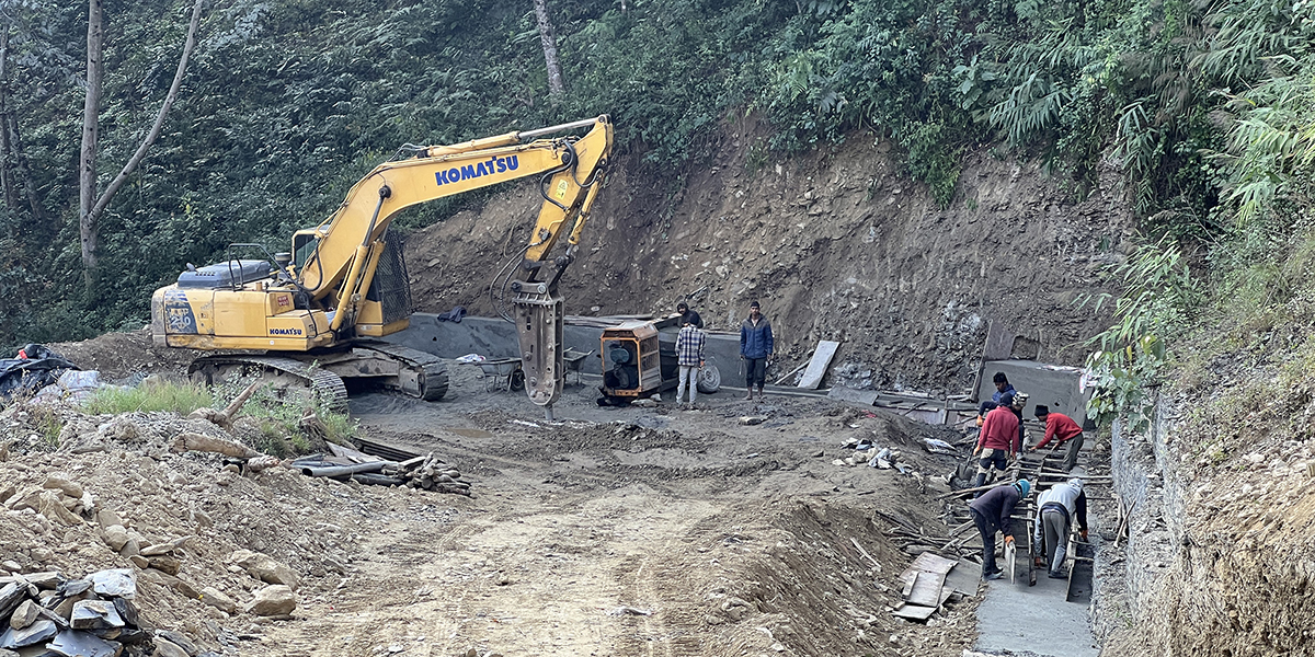 २१ वर्षपछि बागलुङमा सडक स्तरोन्नति हुँदै