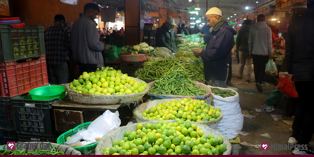 कालिमाटीमा तरकारी : गोलभेँडामा ३०, आलु ४२ [अरू तरकारीको मूल्य कति]