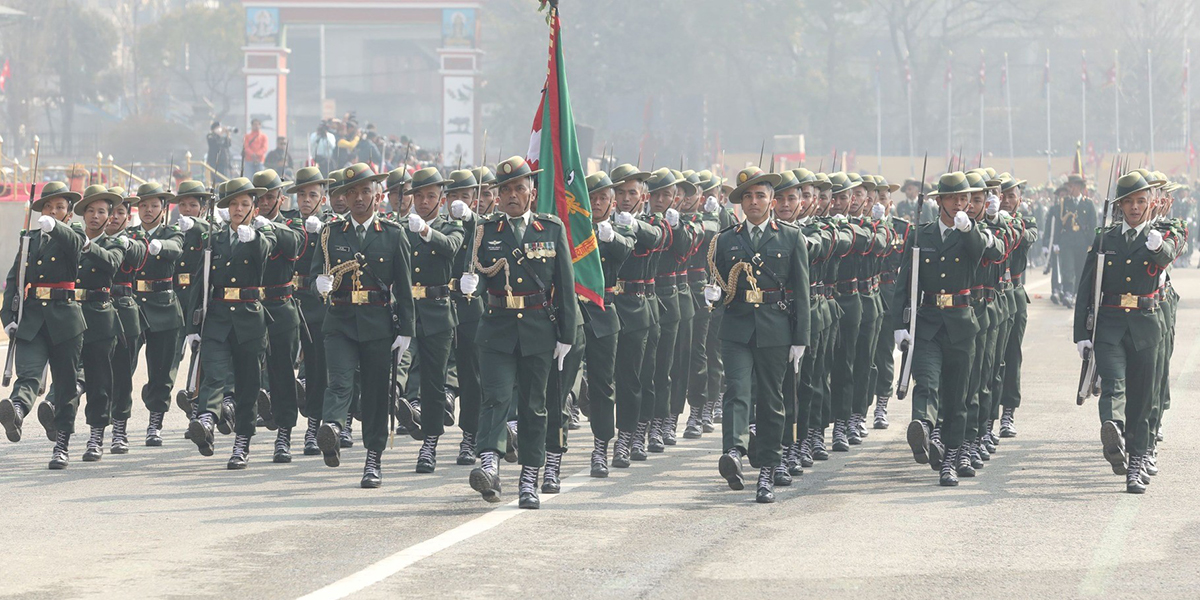 नेपाली सेना : मानार्थ भारतको, व्यवहार पाकिस्तान र बंगलादेशको जस्तो नहोस्