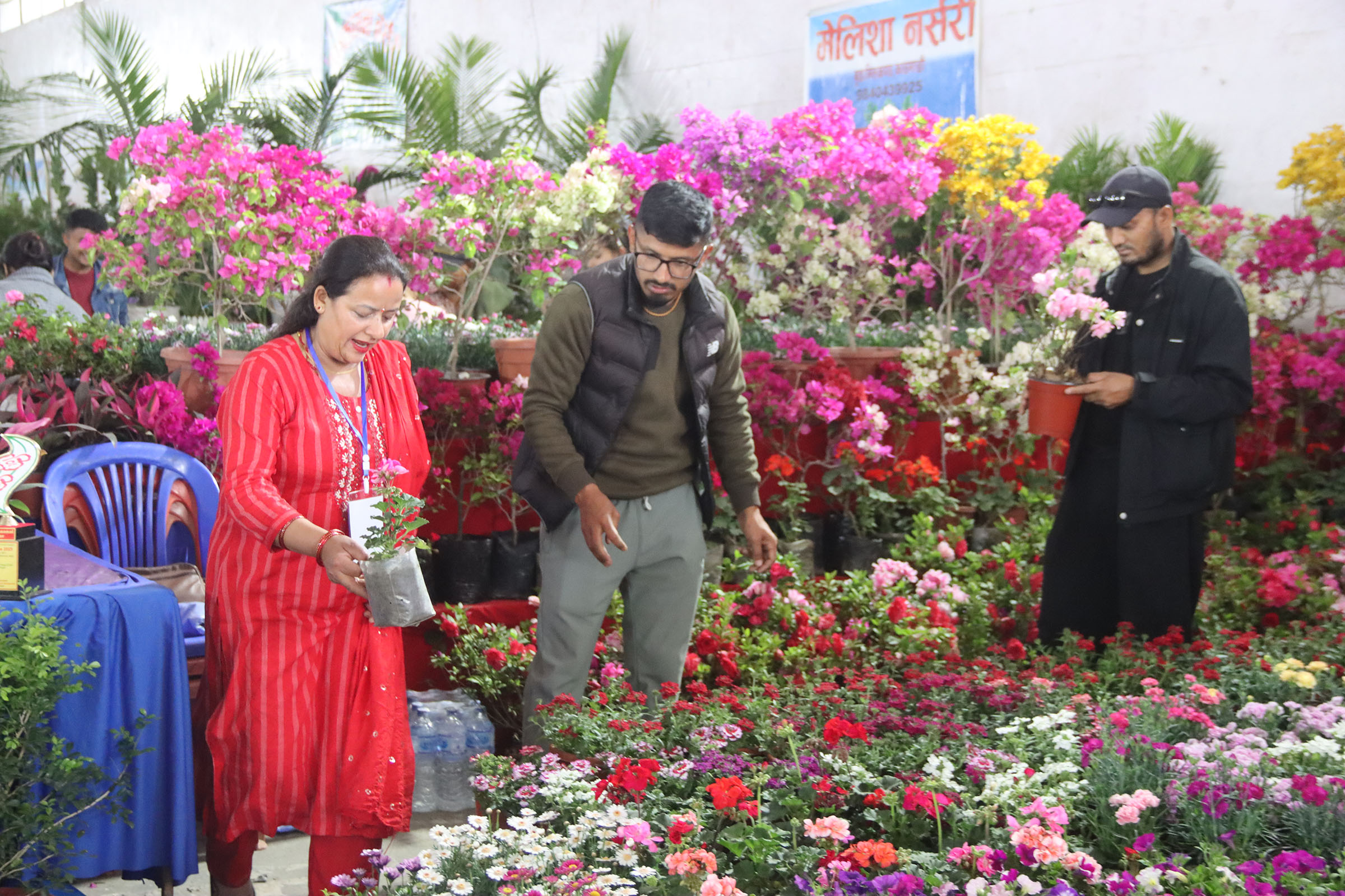 सकियो फ्लोरा एक्स्पो, एक करोड बढीको कारोबार