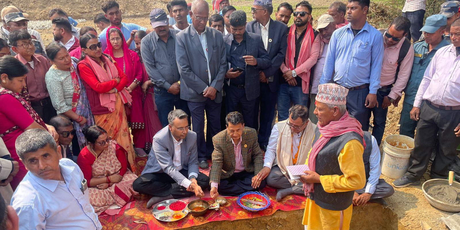 भारत सरकारको सहयोगमा इनरुवाको त्रिभुवन माविमा २ करोड ४८ लाखको भवन बनाइँदै