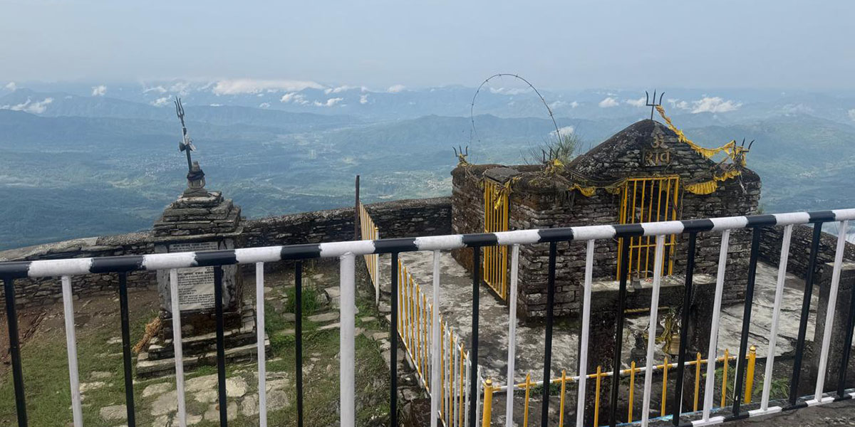पर्यटक आकर्षणको केन्द्र बन्दै लमजुङको ‘राइनासकोट’