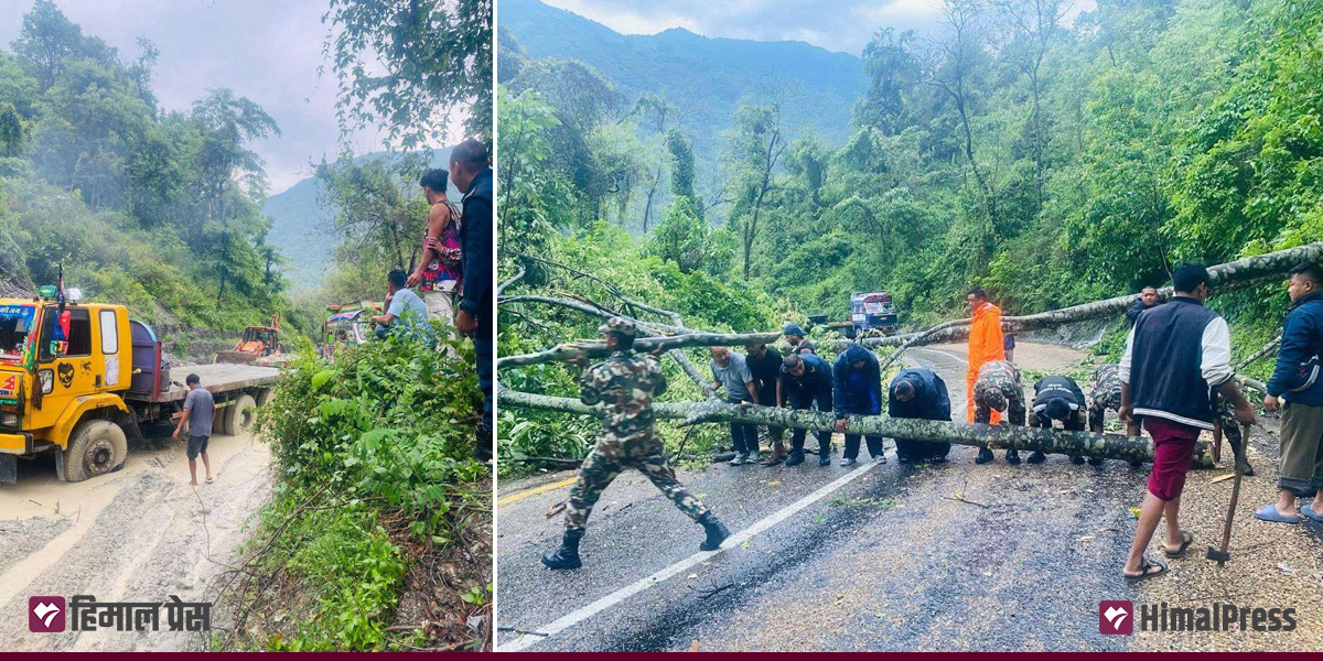मनसुन भित्रिएको २४ घण्टा नबित्दै कोशीमा बाढीपहिरोको वितण्डा