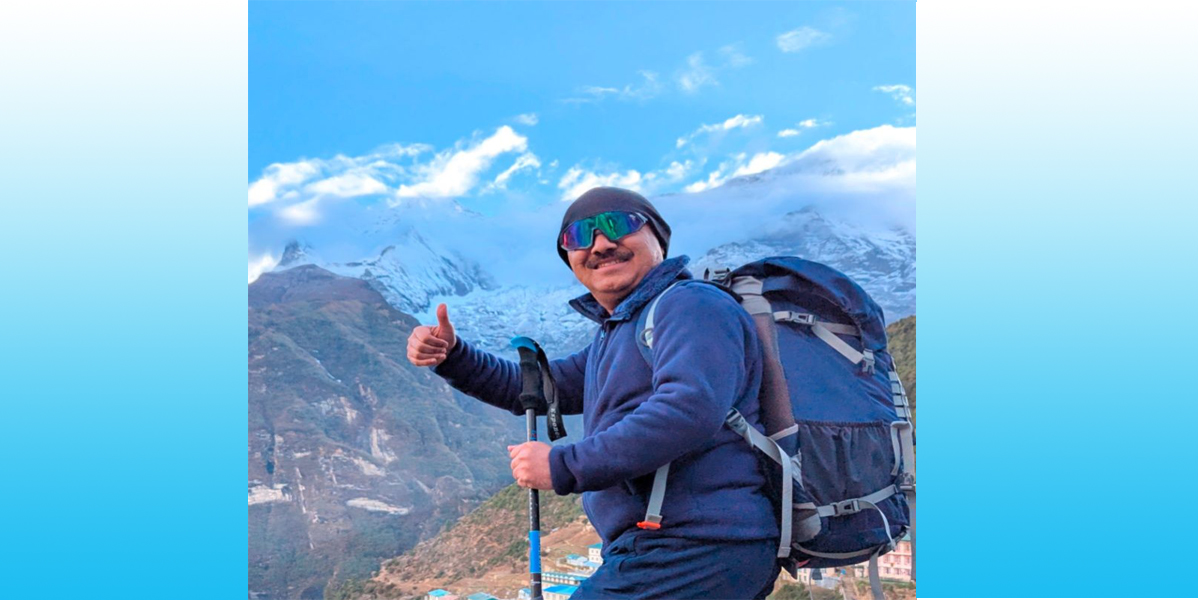 कांग्रेस महामन्त्री शर्मा सगरमाथा आरोहण गर्दै