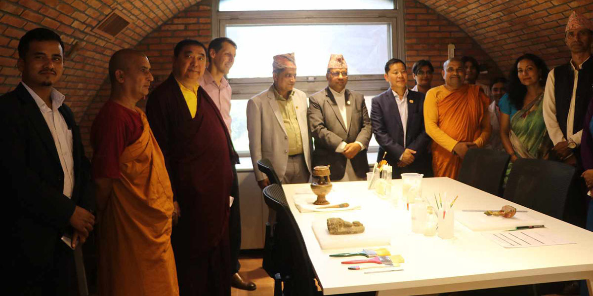 लुम्बिनीमा संरक्षण प्रयोगशाला उद्घाटन