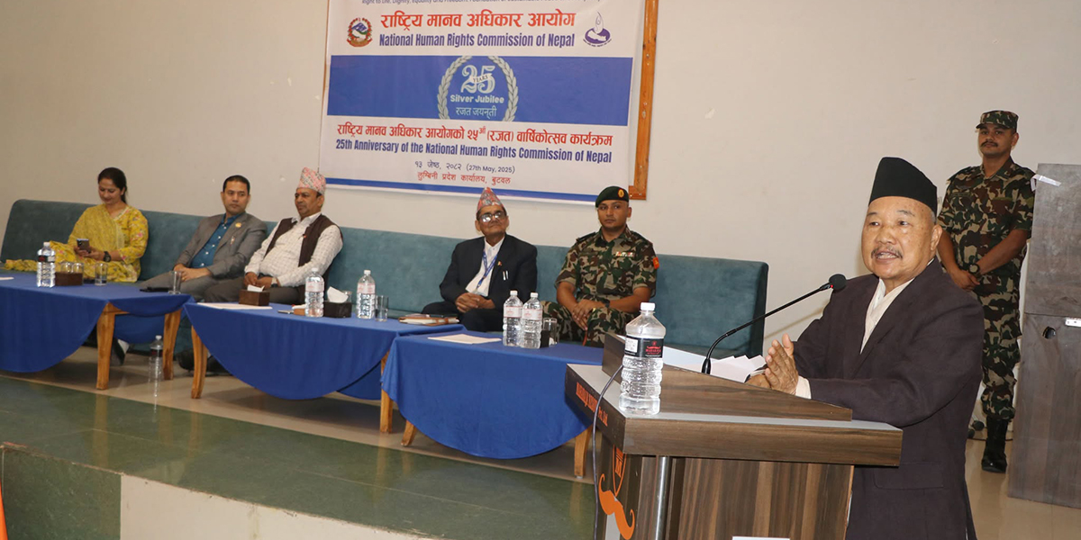 लहलह धान फल्ने खेत मासेर दरबार बनाउनुको अर्थ छैन : प्रदेश प्रमुख घर्ती
