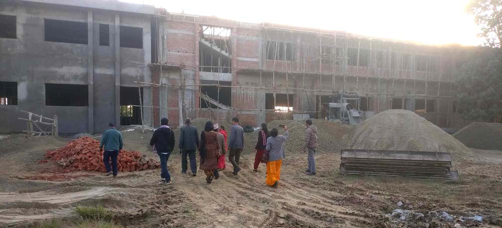 अस्पताल भवन निर्माण अन्तिम चरणमा कञ्चनपुर