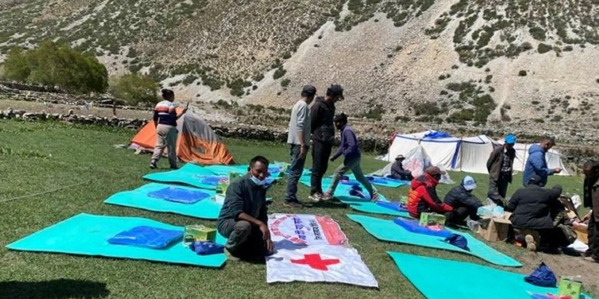 कर्णाली प्रदेश सरकारले पठाएको राहत हुम्ला पुग्यो