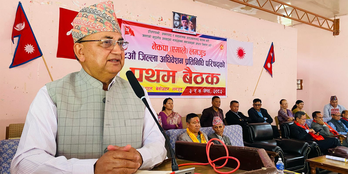 एमाले–कांग्रेस समीकरण आगामी निर्वाचनसम्मै कायम रहन्छ : वरिष्ठ उपाध्यक्ष पोखरेल