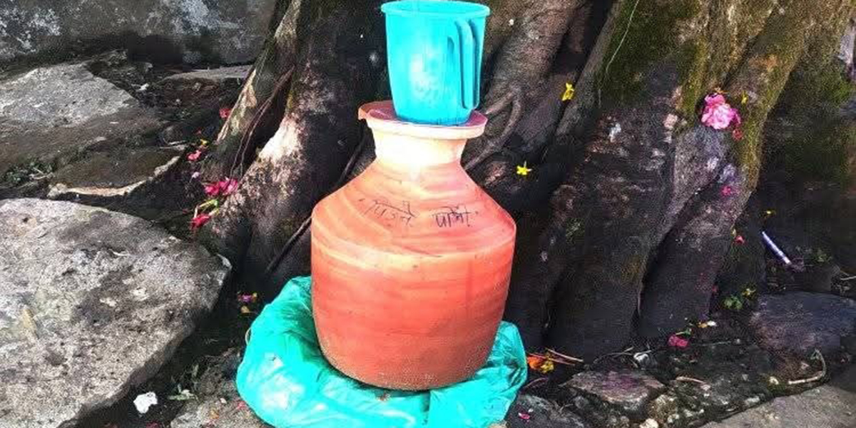 चौतारा र घैँटोमा पानी राख्ने चलन हराउँदै