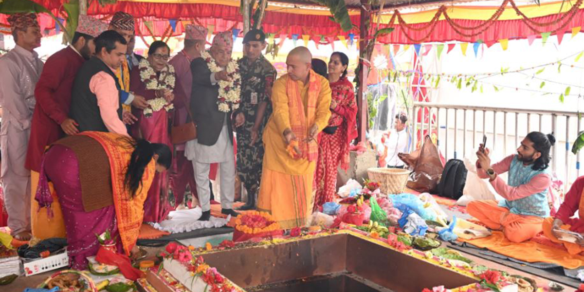 विश्वमा आपसी मित्रता, प्रेम र सद्भाव जागृत गराउन आवश्यक छ : राष्ट्रपति पौडेल
