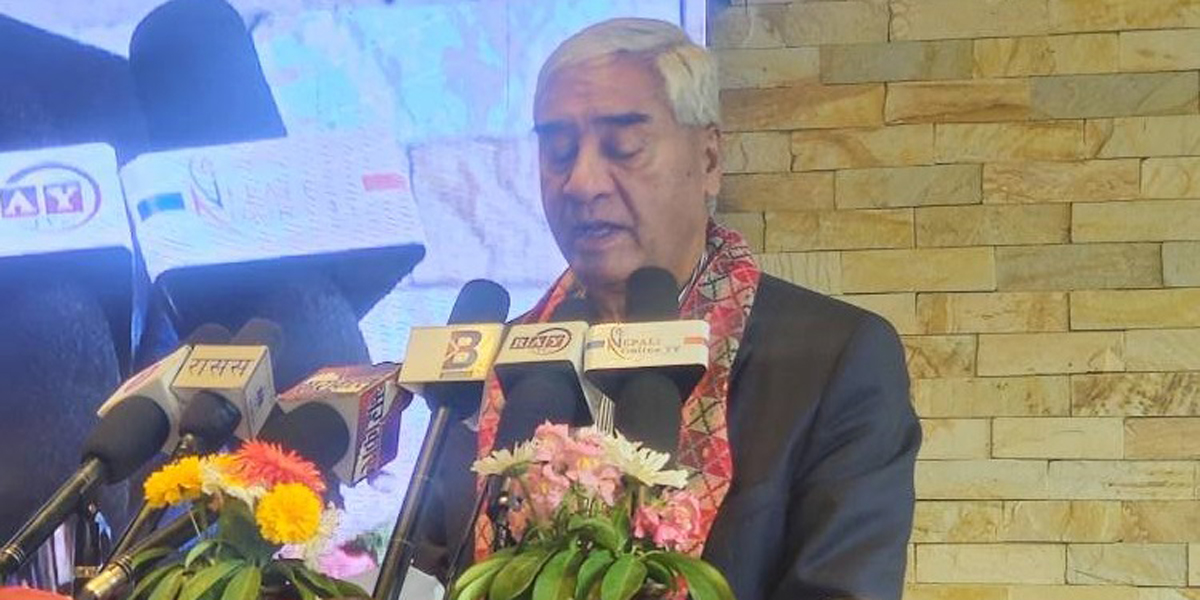 चीनको खिलाफमा नेपाली भूमि प्रयोग गर्न दिइने छैन : देउवा