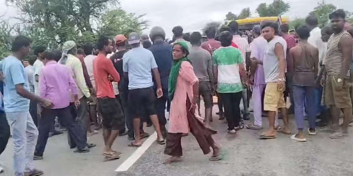 सुनसरीमा ट्याक्टरको ठक्करबाट दुईजनाको मृत्यु