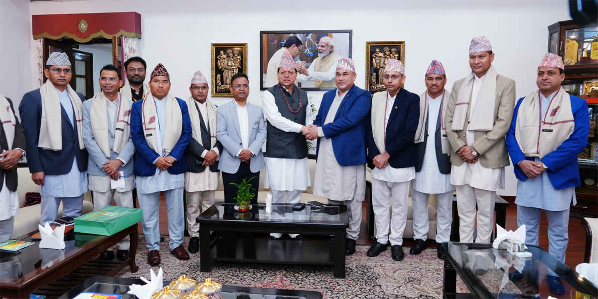 सुदूरपश्चिम प्रदेशका मुख्यमन्त्री र उत्तराखण्डका मन्त्रीबीच भेटवार्ता