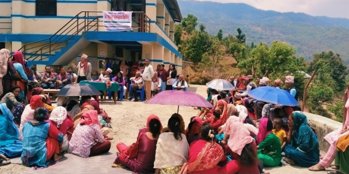 गाउँमै स्वास्थ्य उपचार पाएपछि स्थानीय खुसी