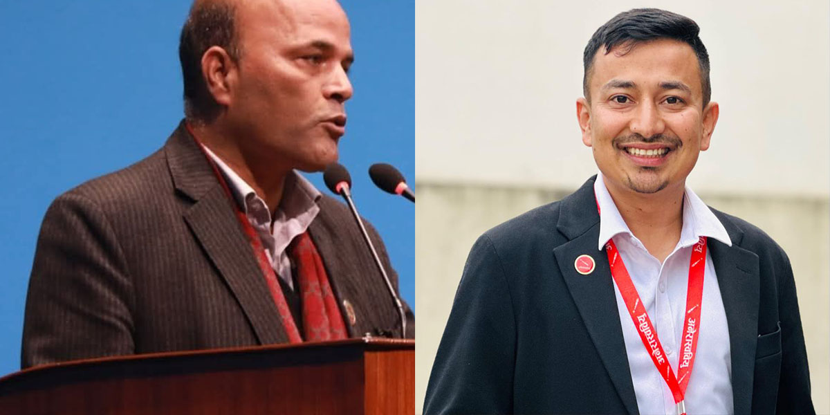 एमाले निकट अनेरास्ववियुले भन्यो : राष्ट्रको अस्तित्वमाथि प्रहार गर्ने अमरेश सिंहलाई कारबाही गरियोस्