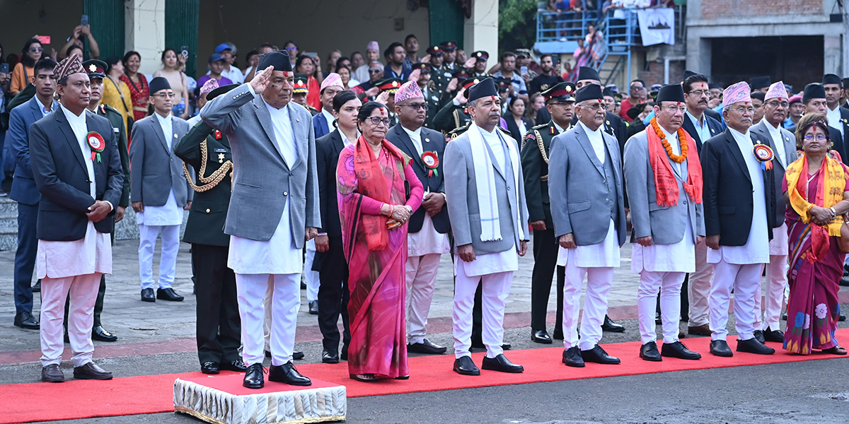 राष्ट्रपतिद्वारा भोटोजात्रा अवलोकन