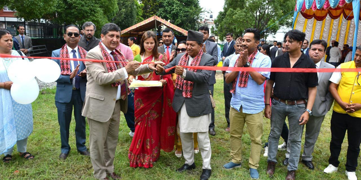 पाकिस्तान–नेपाल बाल उद्यानको उद्घाटन सम्पन्न