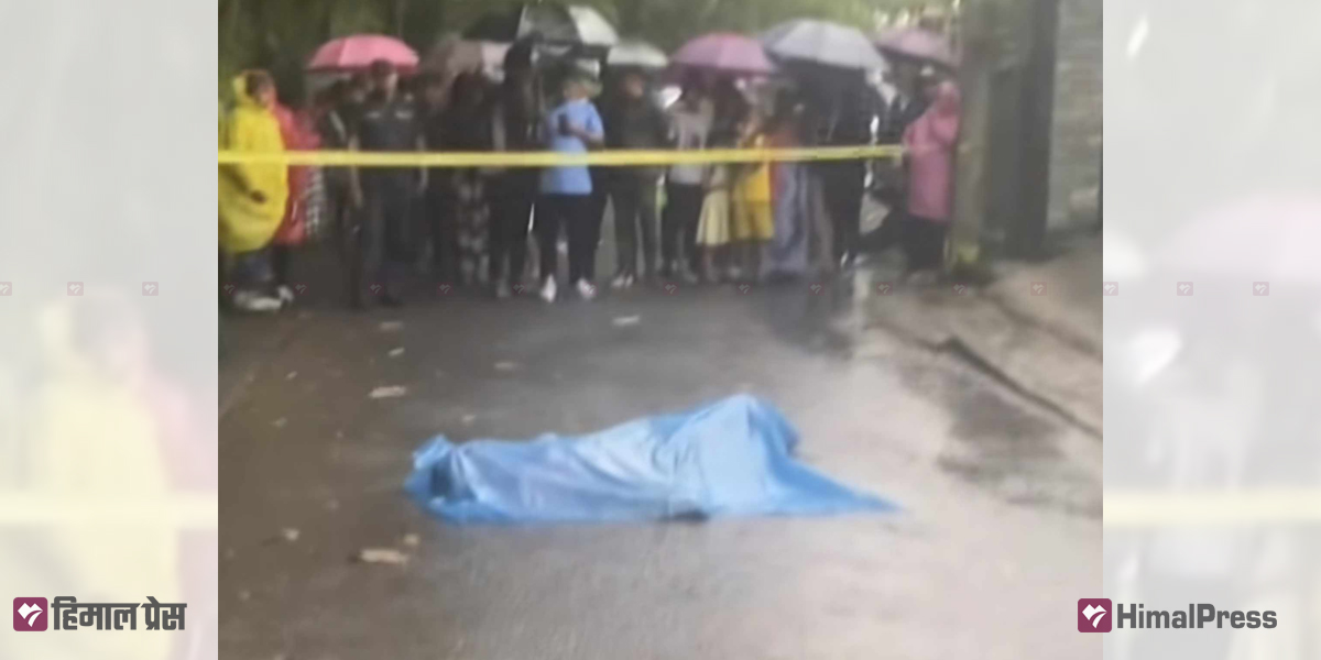 पोखरामा एक युवकको हत्या आशंका