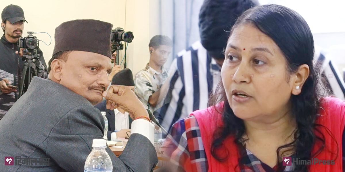 ईसीडीविरुद्ध बोलेका हजारालाई विद्या भट्टराईले समिति बैठकमै झपारिन्