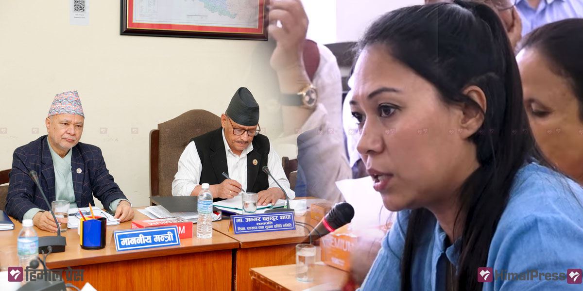 निजी विद्यालयको विषयले शिक्षा समितिमा विवाद, टेबुल ठोक्दै सुमनाले भनिन्- ह्वीप लगाएर विधेयक पास गर्न पाइँदैन