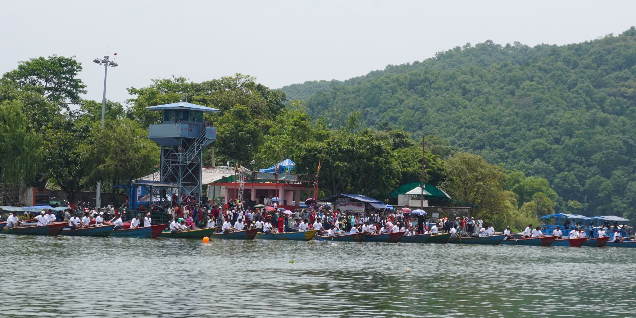 फेवातालमा डुंगा दौड : फेवा हर्पन सहकारी र तालपारिको टिम प्रथम