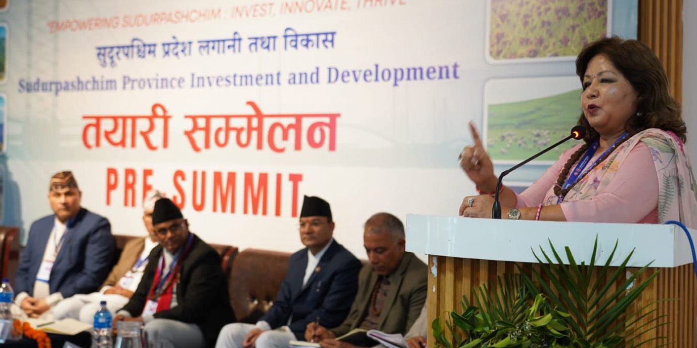 राजनीतिक स्थायित्वका लागि कांग्रेस-एमालेको सरकार बनेको हो : परराष्ट्रमन्त्री