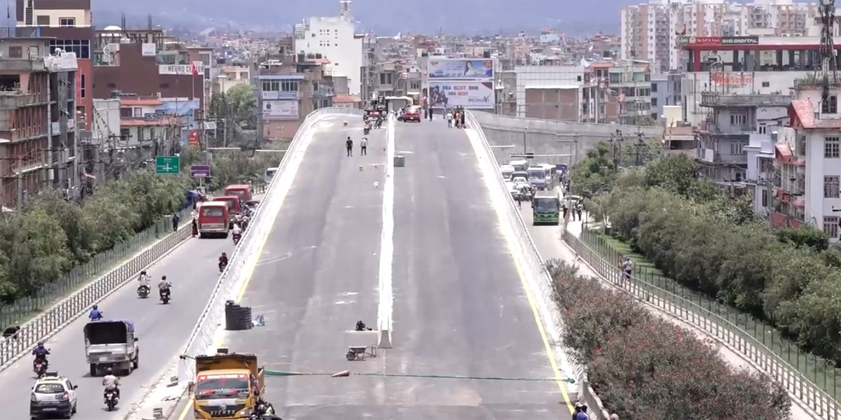 तयार भयो ग्वार्को फ्लाइ ओभर, शुक्रबार उद्घाटन गर्ने तयारी