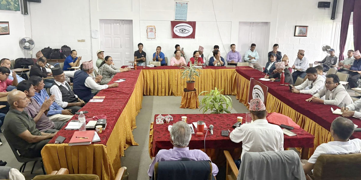 नेसपा नयाँ शक्तिले संगठन विस्तारसँगै भ्रष्टाचारविरोधी अभियान सुरु गर्ने