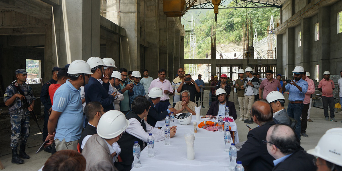 राहुघाट जलविद्युत् आयोजना निर्माणलाई तीव्रता दिन निर्देशन