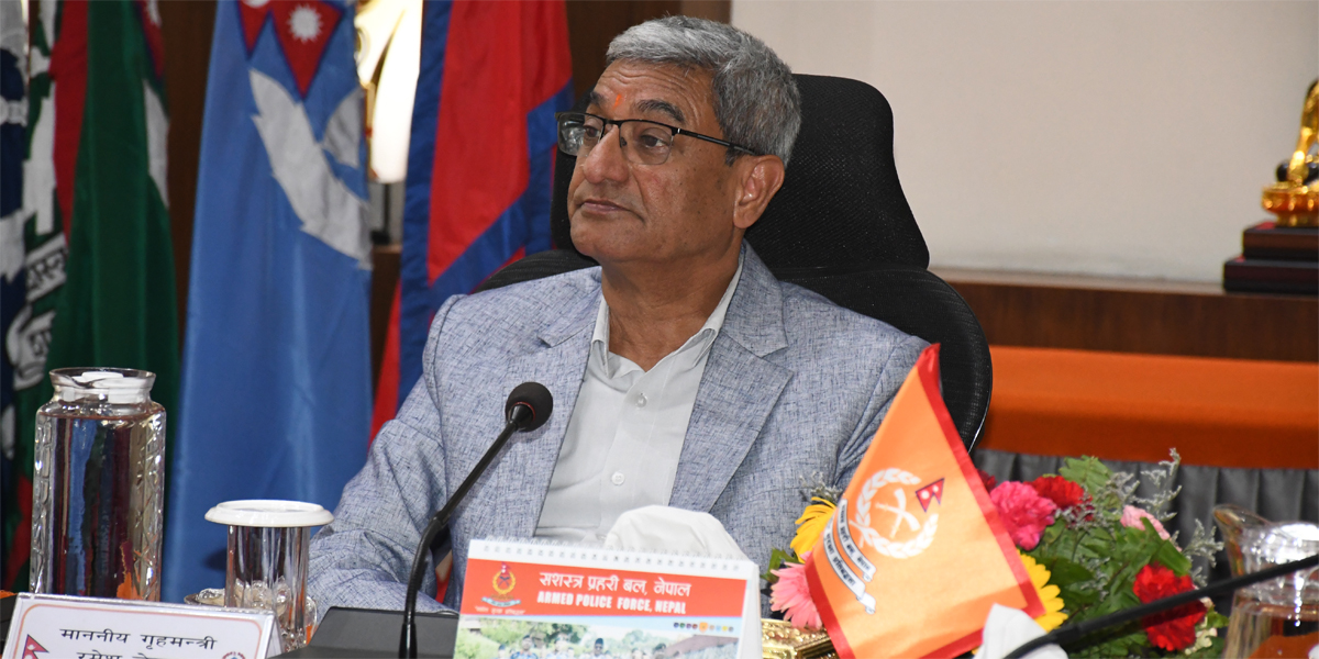 गृहमन्त्रीको निर्देशन – विपद् व्यवस्थापनका लागि चौबिसै घण्टा तयार रहनू
