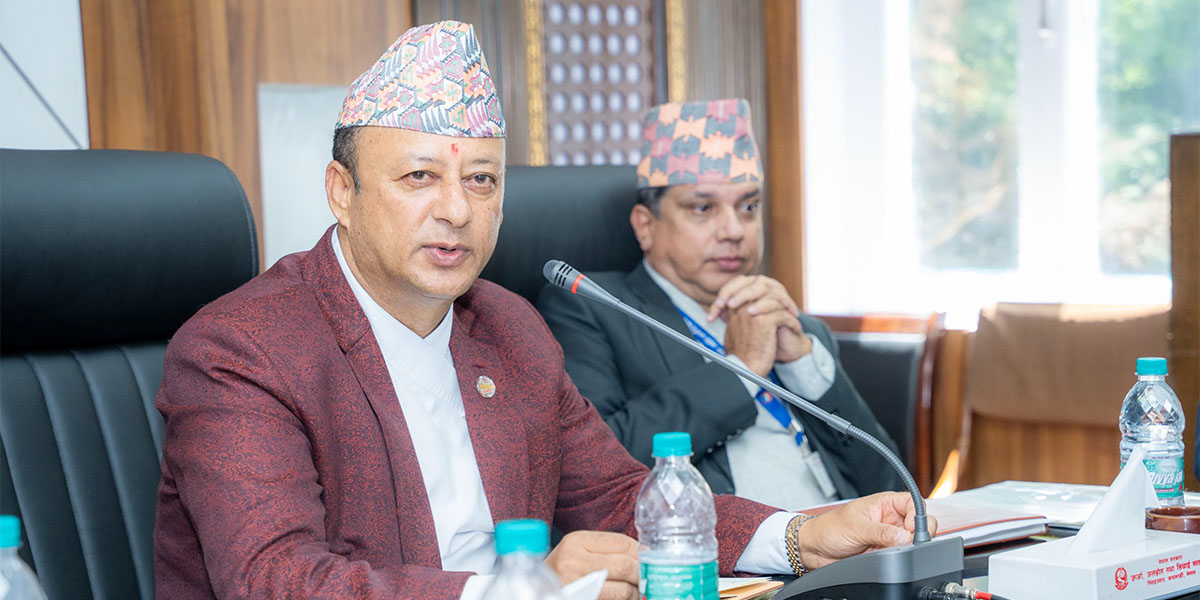 मन्त्रालय मातहत भएका कामको प्रगति चित्तबुझ्दो भएन : ऊर्जामन्त्री
