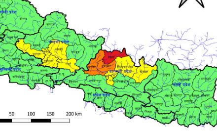बाढी प्रकोपका हिसावले रसुवा ‘अति उच्च जोखिम’मा, त्रिशूलीमा उच्च सतर्कता अपनाउनुपर्ने