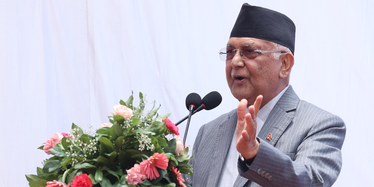 सरकार निरोगी नेपालको नाराका साथ काम गरिरहेको छ : प्रधानमन्त्री