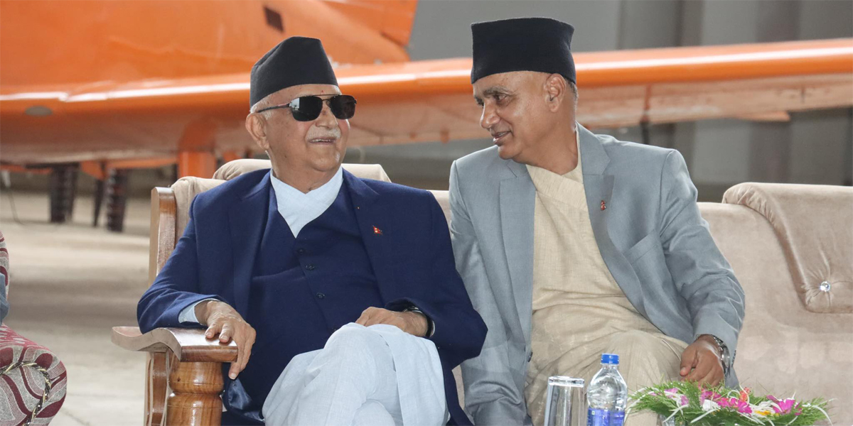 बेलीब्रिज उद्घाटन गर्न हिँडेका प्रधानमन्त्री ओली सुर्खेतमै रोकिए