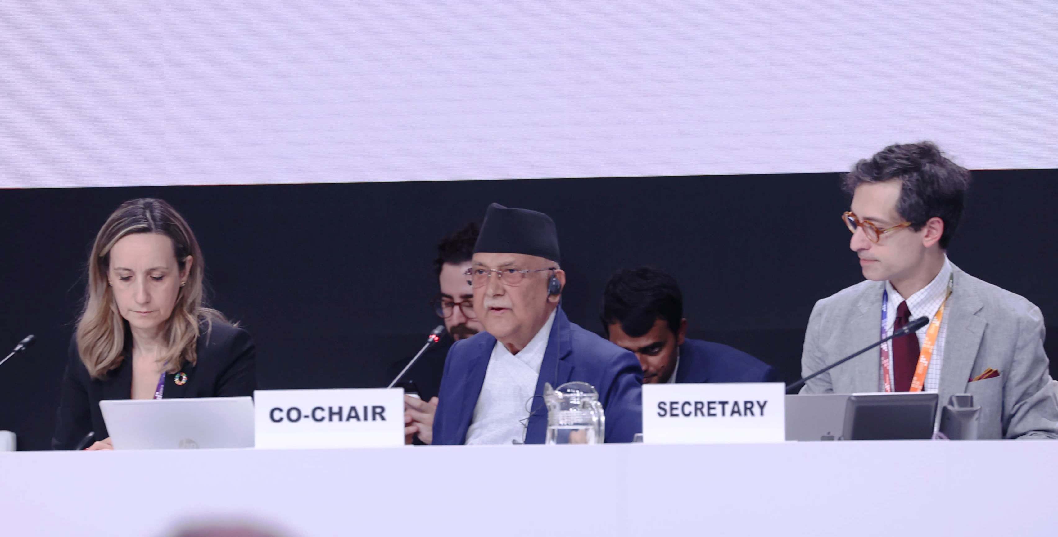 विकास सहायतालाई पारदर्शी बनाउन प्रधानमन्त्री ओलीको आह्वान