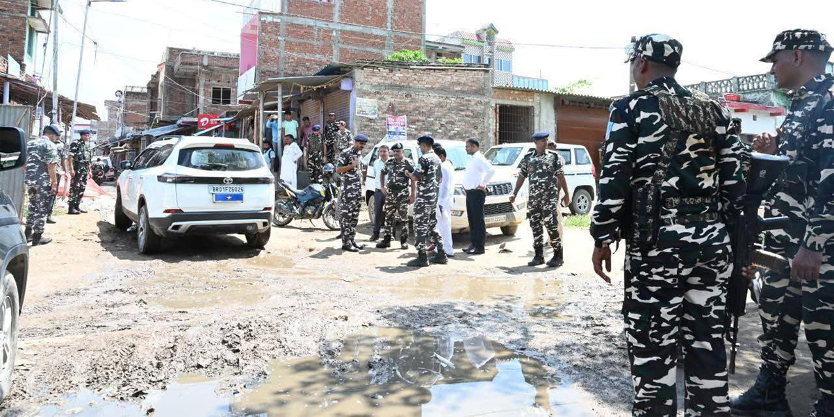 नेपाल–भारत सीमामा एसएसबी र तस्कर समूहबीच झडप, पाँच राउन्ड हवाई फायर