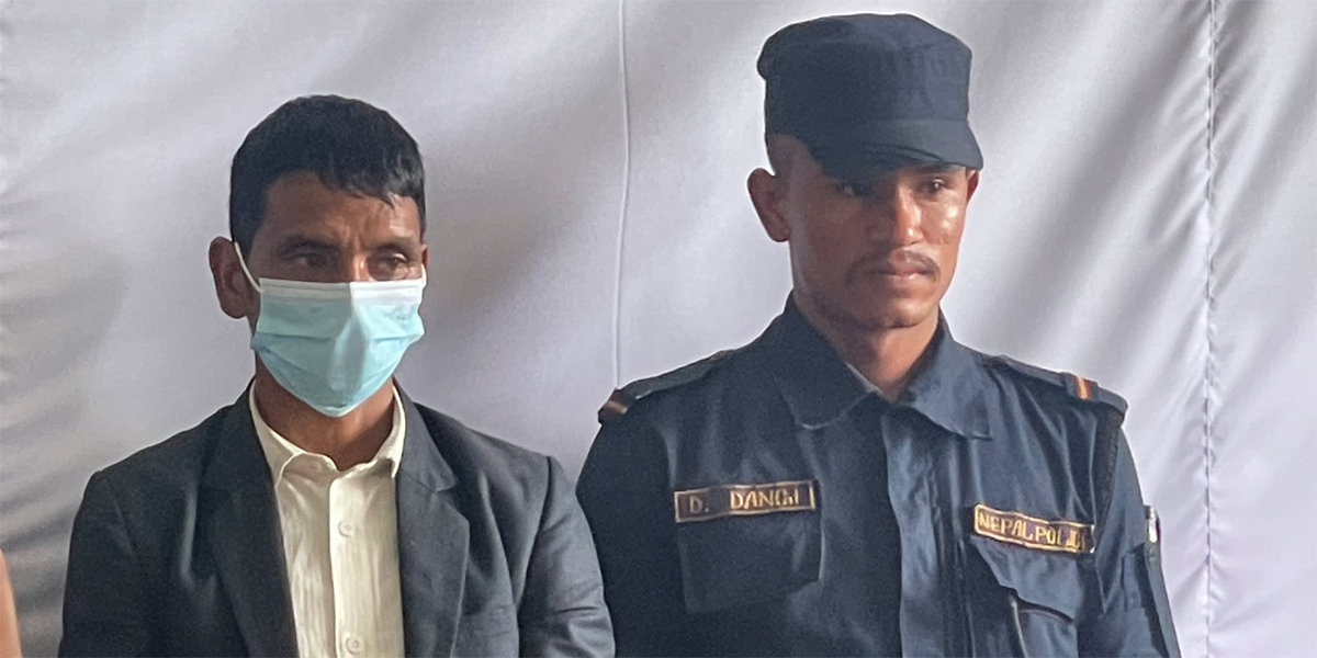 पाँच किलो अफिमसहित एक जना पक्राउ
